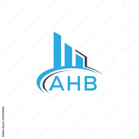 ahb letter logo ahb blue image ahb monogram logo design