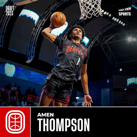 2023 NBA Draft Profile: Amen Thompson | Def Pen