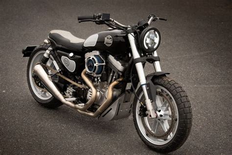 Harley Davidson Sportster 1200 Mendadak Scrambler Tampang Kalem Tetap