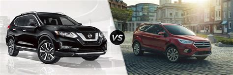 2018 Nissan Rogue vs 2018 Ford Escape