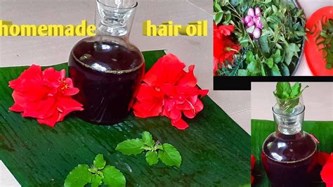 Homemade Hair Oil For Double Hair Growth All At Once Youtube