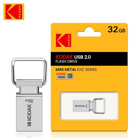 KODAK Mini Unidad Flash USB De Metal Para Coche Unidad Flash De 64GB