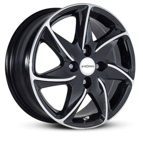 Ronal R51 Gloss Black Polished 16 5x112 00 ET45 CB76 00 J7 00 Diski