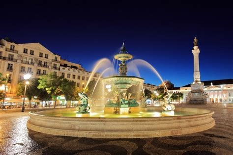 Rossio Square in Lisbon - Praça Dom Pedro IV