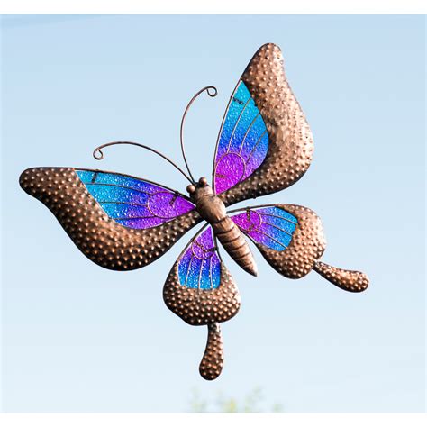 Bandm Stained Glass Butterfly Wall Art 296928