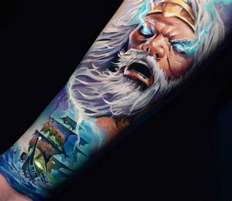 Details 88+ aboυt god of the sea tattoo sυper cool