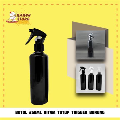 Jual Botol Ml Hitam Tutup Spray Trigger Burung N Botol Ml