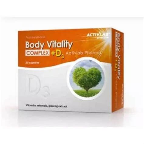 Activlab Body Vitality Complex + D3 50 g - Shop Apotheke