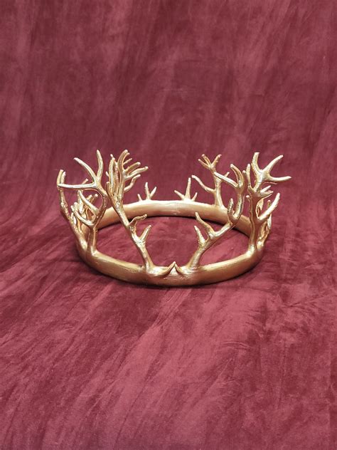 Game of Thrones Renly Baratheon Crown 1:1 Scale Prop 3D Printed - Etsy