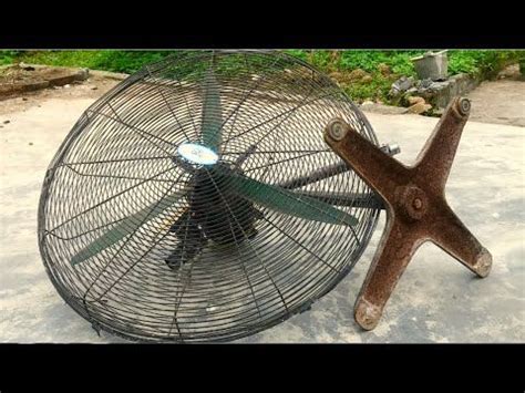 Restoration Of Old V Industrial Electric Fans Restore And Reuse