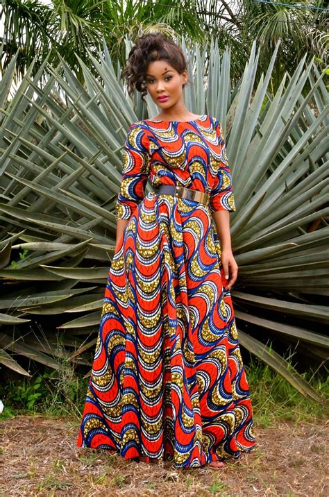 African Print Maxi Dress Available At Kiki S Fashion Boutique African