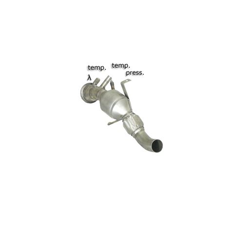 Catalyseur Tube Suppression Fap En Inox Bmw X E D Xdrive