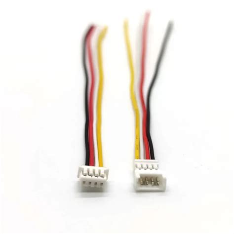 Conector macho e fêmea Plugue cabos de fios Micro JST 1 25 4