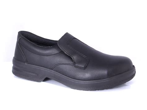 Black Slip On Safety Shoes Workwear Shop Online