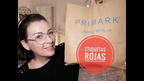 HAUL PRIMARK ETIQUETAS ROJAS YouTube