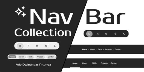 Navbar Collection Navbars Community Figma