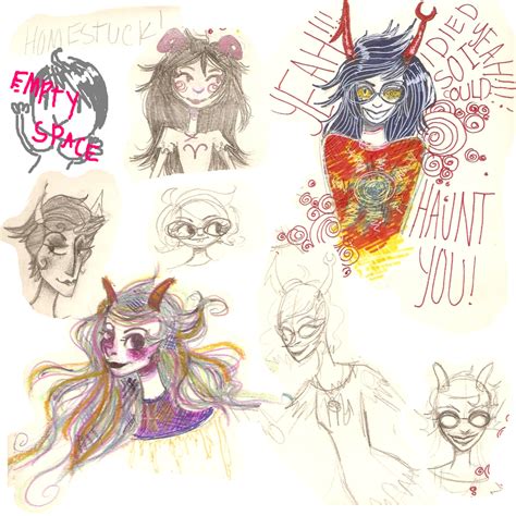 Mspa Booru Aradia Megido Art Dump Feferi Peixes Jane Crocker Ka Bent