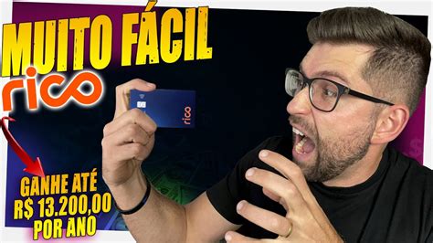 LANÇAMENTO Novo Cartão Rico Visa Infinite ZERO ANUIDADE YouTube