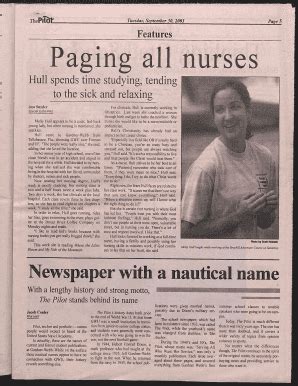 Fillable Online Newspapers Digitalnc Paging All Nurses Fax Email Print