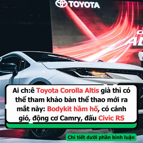 Ai Ch Toyota Corolla Altis Gi Th C Th Tham Kh O B N Th Thao M I