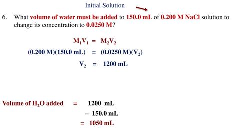 Diluting Solutions Lesson Ppt Download