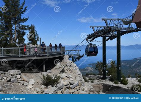 Heavenly Gondola Cable Car at Heavenly Village in South Lake Tahoe ...