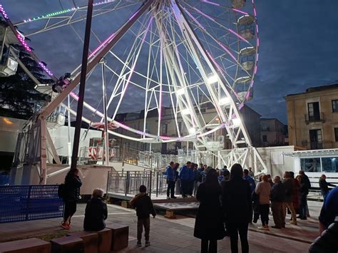 Lamezia Inaugurata La Grande Ruota Panoramica Di Piazza Mazzini