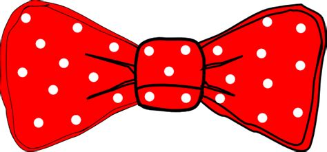 Bow Tie Red Polka Dot Clip Art At Vector Clip Art Online Royalty Free And Public Domain