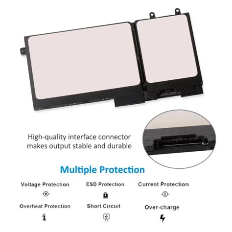 R D N Battery For Dell Latitude Inspiron Series Kingsener