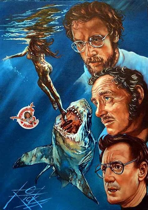 Jaws Film Movie Illustration Alternative Poster Graphicart