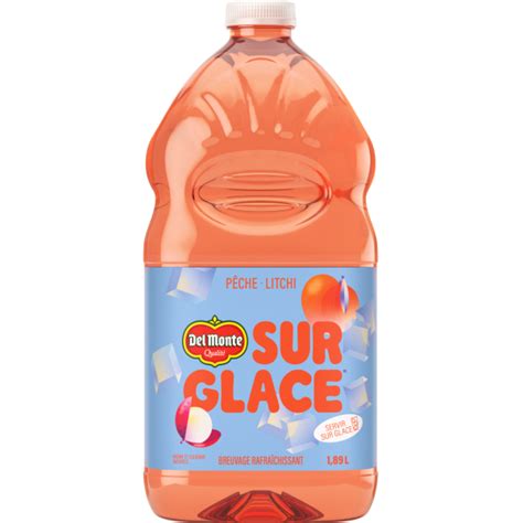 Del Monte Sur Glace P Che Litchi A Lassonde Inc Aliments Du Qu Bec