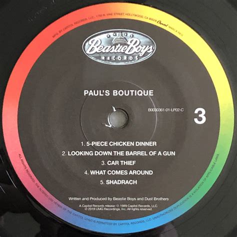 Beastie Boys - Paul's Boutique - Used Vinyl - High-Fidelity Vinyl Records and Hi-Fi Equipment ...