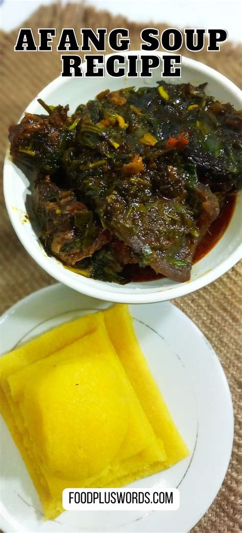 Authentic Nigerian Afang Soup Recipe With Okazi & Water Leaves | Recipe ...