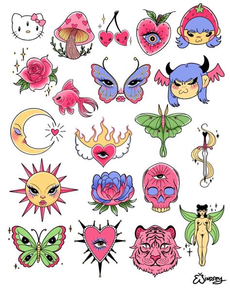 Tattoo Flash Art Art Tattoo Pretty Art Cute Art Graffiti Doodles