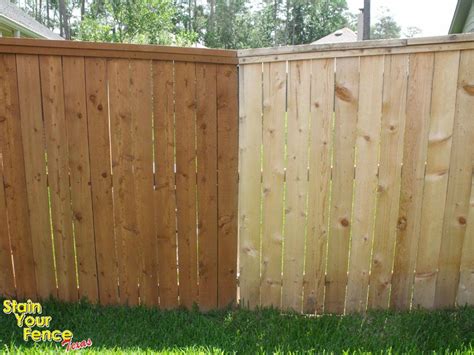 Stains For Wood Fencing Houston Tx Stain Your Fence