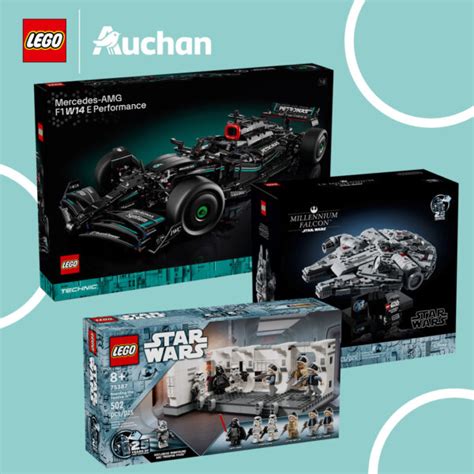 Chez Auchan 25 d économie sur une sélection de produits LEGO HOTH