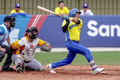 Sele O De Beisebol Do Brasil Ganha Prata In Dita No Pan Americano