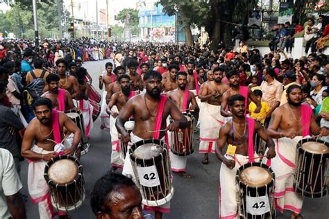 In Pictures Onam Festivities Come To A Close In Kerala With Grand