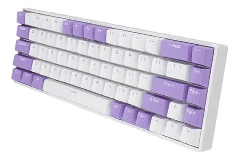 Teclado 60 Por Cento Barato - Teclado Mecânico De 60 Por Cento, 68 Teclas, Vermelho, Rgb, | Frete grátis