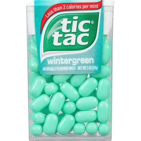 Tic Tac Mints Wintergreen Singles 1 Oz Pack Of 6