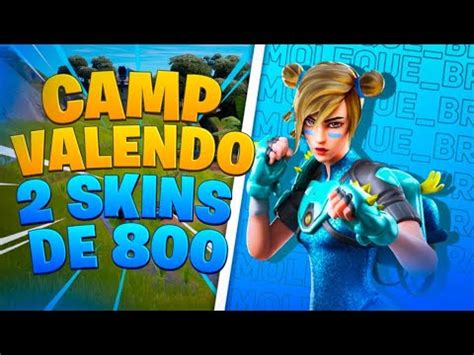 LIVE DE FORTNITE AO VIVO SALA PERSONALIZADA VALENDO 2 SKIN DE 800 V