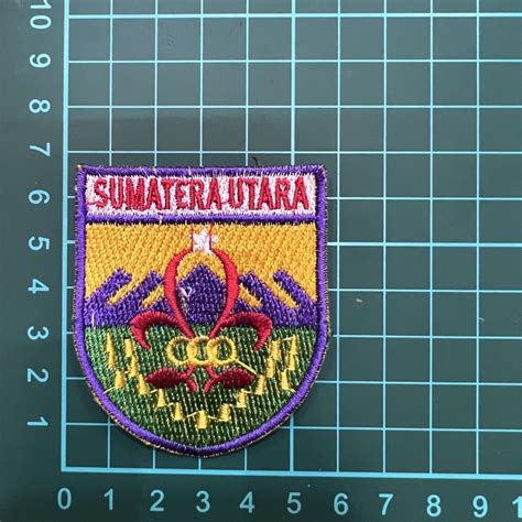 Jual Lambang Logo Bordir Kwarda Pramuka Sumatera Utara Sumut