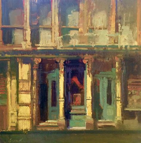 Francis Livingston Green Doors 2017 Artsy Painting