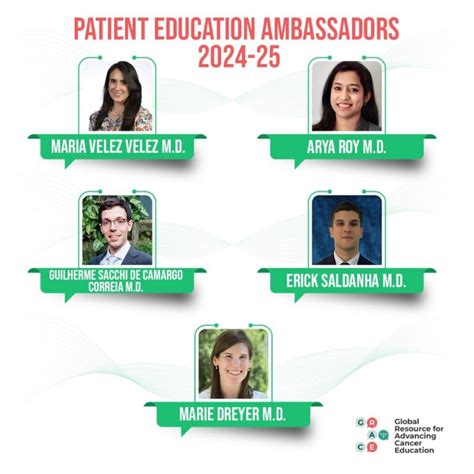 Erick Saldanha Delighted To Be Accepted As A Grace Patient Education Ambassador Oncodaily