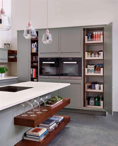 Kitchen Larder Solutions Harvey Jones Kitchen Island Storage