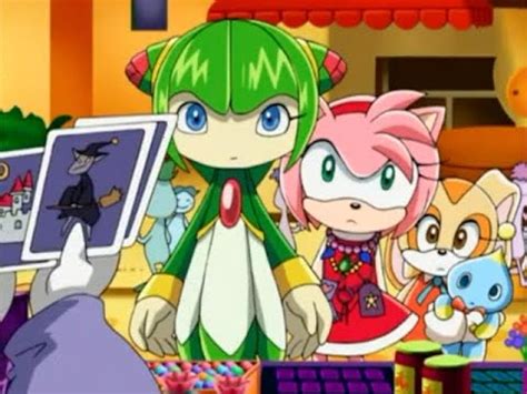 Sonic X Comparison Cosmo Cream Cheese And Amy Got Their Own Fortune