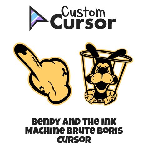 Bendy And The Ink Machine Brute Boris Cursor Custom Cursor