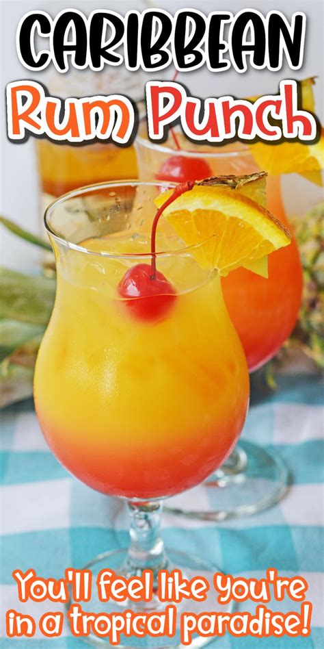 The Best Caribbean Rum Punch Recipe