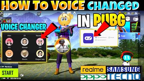 Voice Changer App How To Voice Change In Pubg Mobile Pubg Me Voice