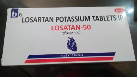 Losatan 50 Mg Losartan 4 X 5 X 10 Tablet Prescription At ₹ 66strip